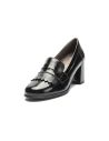 Pitillos - 11654 - NEGRO - 11654 - NEGRO - Mocasín antifaz flecos charol Negro - 4