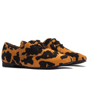 Pitillos - 11662 - CUERO - 11662 - CUERO - Blucher en animal print Cuero - 1 2