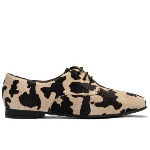 Pitillos - 11662 - BEIGE - 11662 - BEIGE - Blucher en animal print Beige - 1