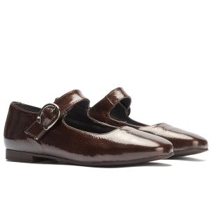 Pitillos - 11664 - MARRON - 11664 - MARRON - Mercedes en charol con velcro Marrón - 1 2