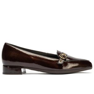 Pitillos - 11670 - MARRON - 11670 - MARRON - Mocasin en Charol con Hebilla Marrón - 1