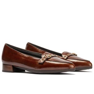 Pitillos - 11670 - CUERO - 11670 - CUERO - Mocasin en Charol con Hebilla Cuero - 1 2