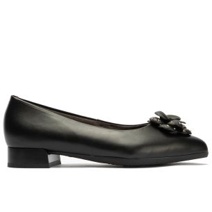 Pitillos - 11673 - NEGRO - 11673 - NEGRO - Salón en napa con moña flor Negro - 1
