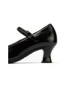 Pitillos - 11683 - NEGRO - 11683 - NEGRO - Mercedes puntera combinada charol Negro - 5