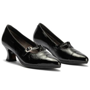 Pitillos - 11685 - NEGRO - 11685 - NEGRO - Gilda baja en charol Negro - 1 2