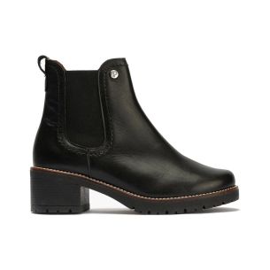 Pitillos - 20222 - NEGRO - 20222 - NEGRO - Botín Chelsey en Napa de mujer color negro - 1 2