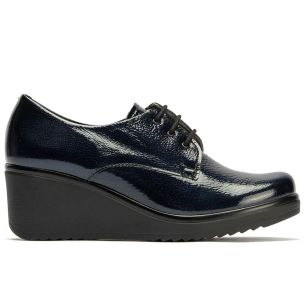Pitillos - 20231 - MARINO - 20231 - MARINO - Blucher en Charol con cordones de mujer color marino - 1