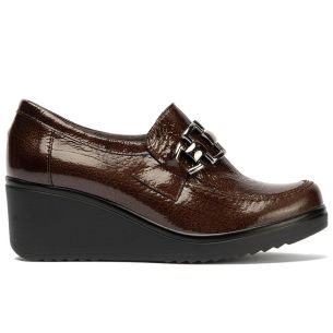 Pitillos - 20232 - MARRON - 20232 - MARRON - Abotinado en Charol de mujer color marron - 1 2