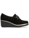 Pitillos - 20236 - NEGRO - 20236 - NEGRO - Abotinado en Ante de mujer color negro - 1