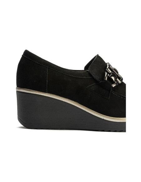 Pitillos - 20236 - NEGRO - 20236 - NEGRO - Abotinado en Ante de mujer color negro - 6