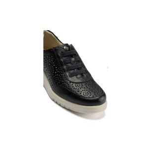 Pitillos - 20301 - MARINO - 20301 - MARINO - Zapato deportivo de mujer con cordones elásticos Marino - 1 2