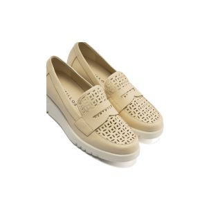 Pitillos - 20304 - CREMA - 20304 - CREMA - Mocasín con antifaz para mujer Crema - 1 2
