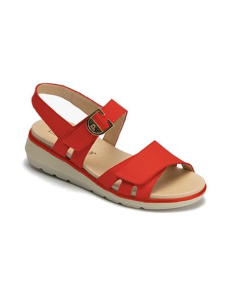 Pitillos - 20311 - ROJO - 20311 - ROJO - Sandalia con velcros y broche Rojo - 1