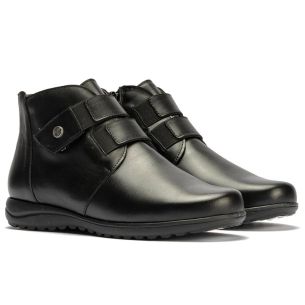 Pitillos - 20513 - NEGRO - 20513 - NEGRO - Botín safari en napa con velcro y cremallera Negro - 1 2
