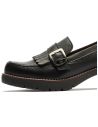 Pitillos - 20522 - NEGRO - 20522 - NEGRO - Mocasín en napa con grano con flecos y hebilla Negro - 5