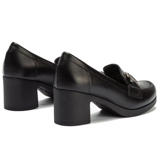 Pitillos - 30503 - NEGRO - 30503 - NEGRO - Mocasin en Napa con Adorno Negro - 4