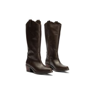 Pitillos - 30510 - MARRON - 30510 - MARRON - Bota Alta en Napa Marrón - 1 2