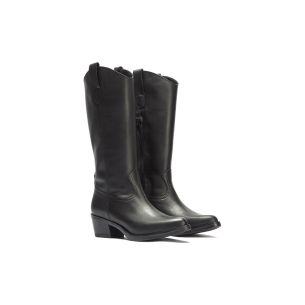 Pitillos - 30510 - NEGRO - 30510 - NEGRO - Bota Alta en Napa Negro - 1 2