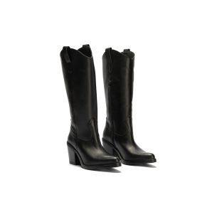 Pitillos - 30521 - NEGRO - 30521 - NEGRO - Bota Alta en Napa Negro - 1 2