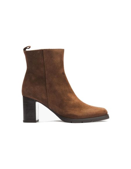 Pitillos - 30541 - MARRON - 30541 - MARRON - Botin en Serraje con Cremallera Marrón - 1
