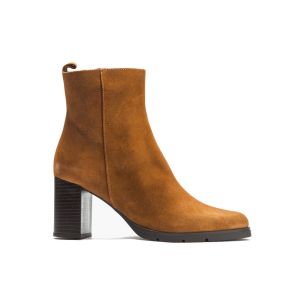 Pitillos - 30541 - CAPUCHINO - 30541 - CAPUCHINO - Botin en Serraje con Cremallera Capuchino - 1