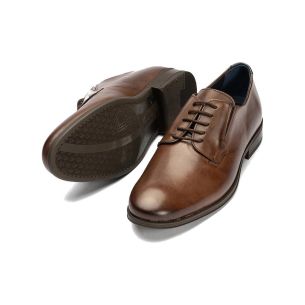 Pitillos - 112 - MARRON - 112 - MARRON - Zapato Blucher Tacón Hombre Marrón - 1 2