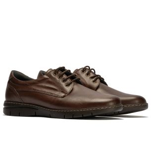 Pitillos - 114 - MARRON - 114 - MARRON - Zapato Blucher con Cordones Hombre Marrón - 1 2