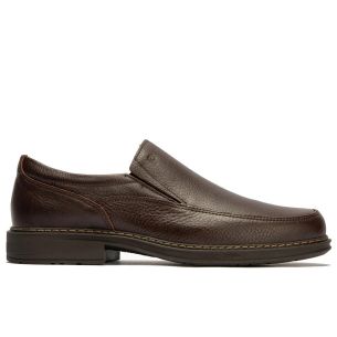 Pitillos - 120 - MARRON - 120 - MARRON - Manoletina Hombre con Elásticos Piel Marrón - 1