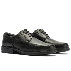 Pitillos - 121 - NEGRO - 121 - NEGRO - Zapato Blucher Hombre con Piel Bombeada Negro - 1 2