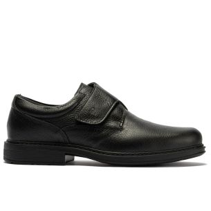 Pitillos - 123 - NEGRO - 123 - NEGRO - Zapato Blucher Hombre con Velcro Negro - 1