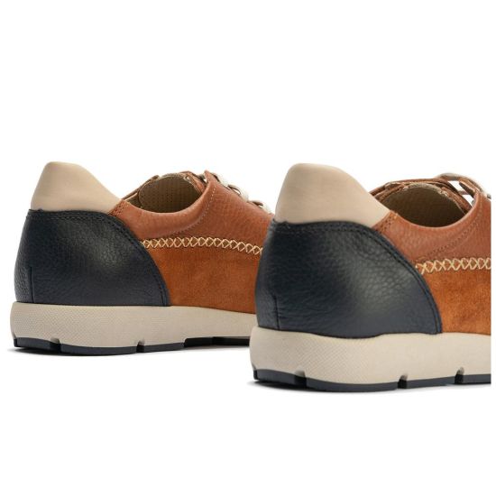 Pitillos - 40121 - CUERO - 40121 - CUERO - Blucher bordón hombre en piel con cordones CUERO - 5