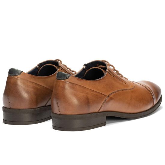 Pitillos - 40220 - LIBANO - 40220 - LIBANO - Blucher vestir hombre piel con cordones color libano - 4