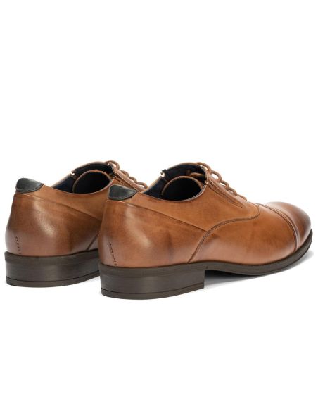Pitillos - 40220 - LIBANO - 40220 - LIBANO - Blucher vestir hombre piel con cordones color libano - 4