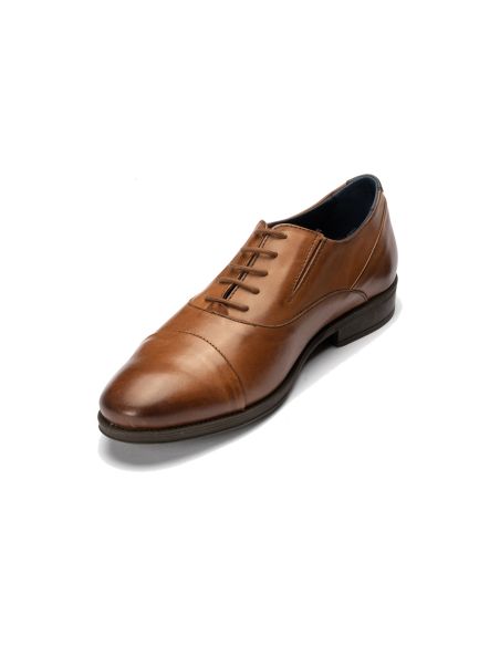 Pitillos - 40220 - LIBANO - 40220 - LIBANO - Blucher vestir hombre piel con cordones color libano - 5