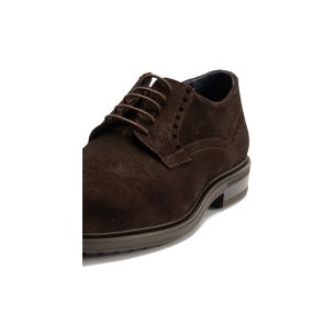 Pitillos - 40510 - MARRON - 40510 - MARRON - Blucher en serraje con detalle picados Marrón - 1 2