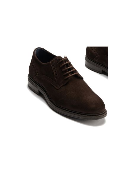 Pitillos - 40510 - MARRON - 40510 - MARRON - Blucher en serraje con detalle picados Marrón - 3