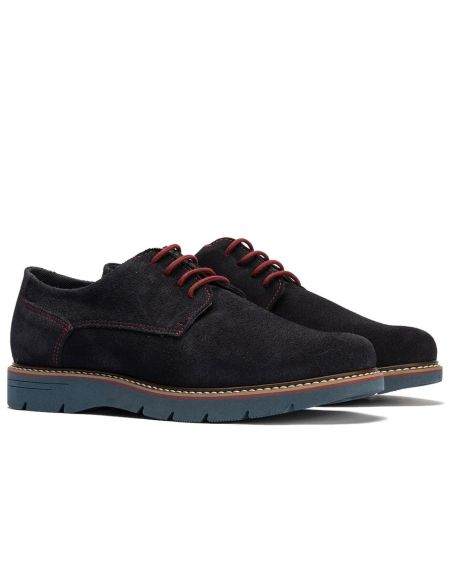Pitillos - 40520 - MARINO - 40520 - MARINO - Blucher en Serraje Marino - 2