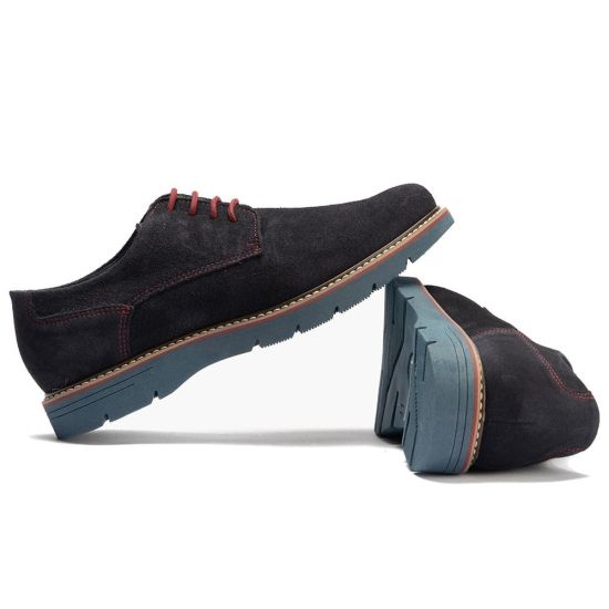 Pitillos - 40520 - MARINO - 40520 - MARINO - Blucher en Serraje Marino - 5