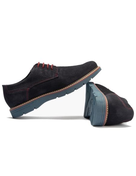 Pitillos - 40520 - MARINO - 40520 - MARINO - Blucher en Serraje Marino - 5