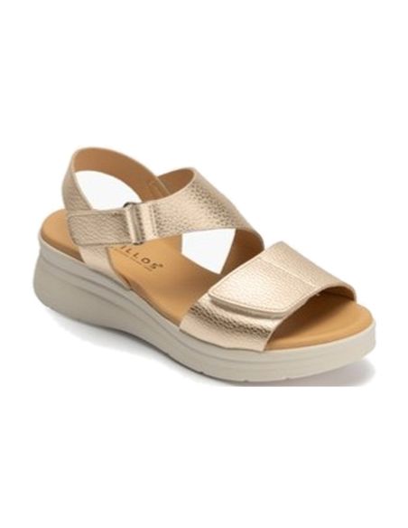 Pitillos - 11293 - ORO - 11293 - ORO - Sandalia con cuña media