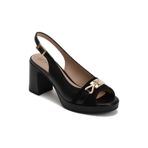Pitillos - 20322 - NEGRO - 20322 - NEGRO - Zapato de salón con tacón plataforma y adorno Negro - 1